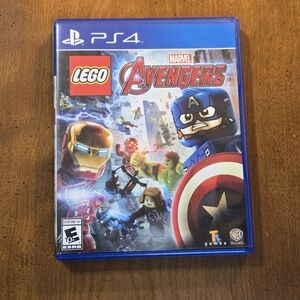LEGO Marvel Avengers PS4 Game Sony Playstation Four Rated E GAME completw In Box